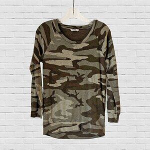 TNA long sleeve camo sweatshirt